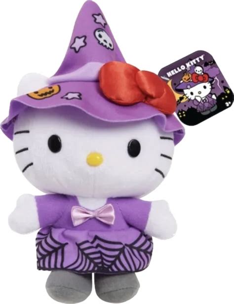 The Hello Kitty witch plush figurine: a touch of charm for your Halloween decorations